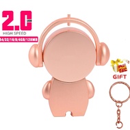 Metal USB Flash Drive 4GB 8GB 16GB Free Custom Logo Pendrive 32GB 64GB 128GB Pen Drive USB Drive Mus