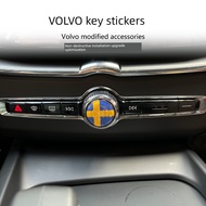 VOLVO C40 Central Control Button Sticker Interior