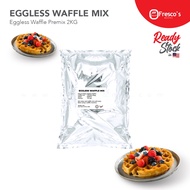 Eggless Waffle Mix (2kg) (100% HALAL) Tepung Waffle tanpa Telur Waffle Mix Eggless 2 Kg Waffle Powde