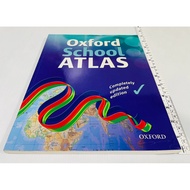 Second Hand Good Condition Oxford School Atlas Children's World Map Book