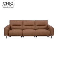 Chic Republic โซฟาปรับเอนนอน 3 ที่นั่ง/ปรับไฟฟ้า รุ่น WILLOW/3RRRM