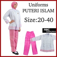(PPIM)Uniform Puteri Islam/ Baju Kawad Puteri Islam/ Seluar Kawad Puteri Islam (Asing) | PPIM