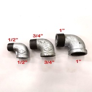 [READY STOCKS] 1/2", 3/4", 1" GI STREET ELBOW / GALVANISED IRON STREET ELBOW PIPE / GI FITTING