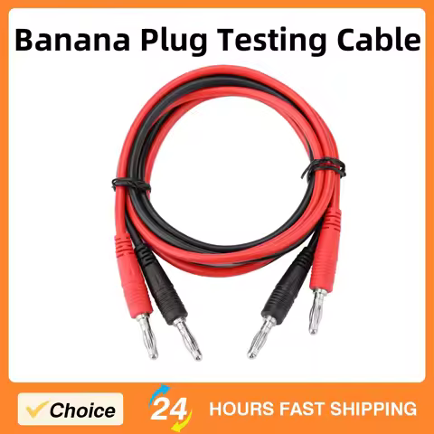 P1041 Test Cable 4mm Banana Plug to Banana Plug Test Probe Multimeter Test Cable Testing Cables Prob