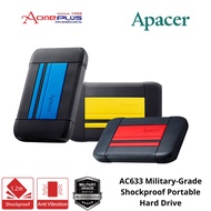 (AONE PLUS SS2) Apacer AC633 Military-Grade Shockproof Portable Hard Drive 2TB
