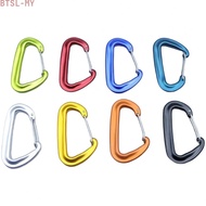 Fast ship❤️6061 Aluminum Alloy D Shape Carabiner 8mm Climbing Hook for fitness Outdoor Gear