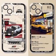 Case For Xiaomi Mi 13T Pro 13 12T 11T 12 10T 14 Pro Mi 11 Lite 5G NE Poco F5 X5 X4 X3 Pro F3 Anime Initial D Car Silicone Shockproof Cover
