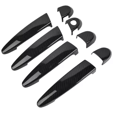 Carbon Fiber Outside Exterior Door Handle Cover For-BMW 1 2 3 4 Series E87 E90 E91 E92 E93 F30 X1 X2
