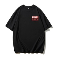 MBTI Test INFJ Personality Group    Casual Loose  T-Shirt I-Person Trendy Brand Short Sleeve Base Sh