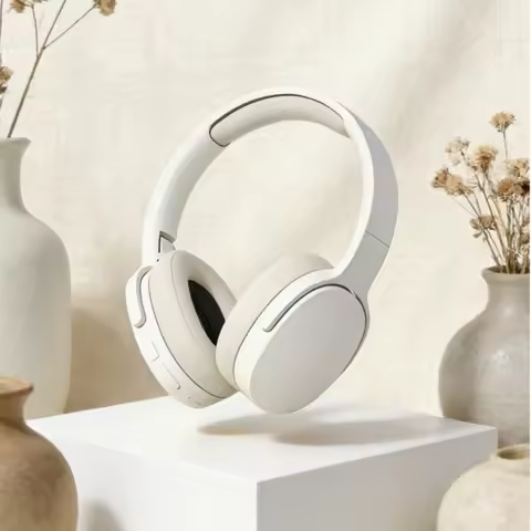 Macarone Wireless Bluetooth Headphones With Microphone Sound Insulation Gaming Earphone Hifi Bass Ea