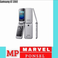 Handphone Samsung Lipat GT C3592 Hitam HP Samsung jadul Samsung 3592
