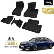 3D ROYAL Car Mat BMW 5 Series G60 / i5 G60 [2024 - Present]
