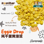 AEIOU😺 Nomster👾Homemade Dried Egg Yolk Goat Milk Cat Dog Pet Treat Snack 10g 30g 50g 宠物零食 风干纯蛋黄羊奶溶豆