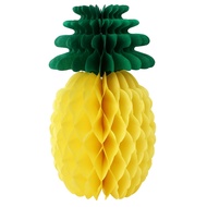 Hawaiian Summer Fiesta Pineapple Honeycomb Garland Party Birthday Decoration