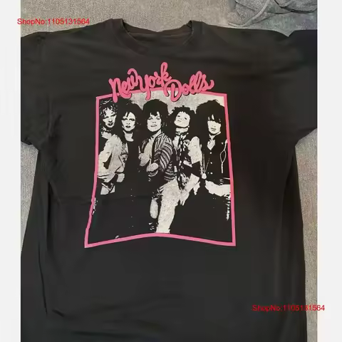 New York Dolls 90s For Fans S 5XL T Shirt US29 vintage Washed Soft Slightly streetwear Casual homme 