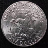 美國 1971年（S標）艾森豪威爾 1元銀幣