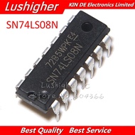 10PCS SN74LS08N 74LS08 SN74LS08 DIP14 74LS08N DIP New Original