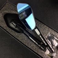 {GKYTU} กระจกมองหลังรถจักรยานยนต์ Motobike ด้านหลังกระจก CNC อลูมิเนียม Universal สำหรับ GPX Racing 