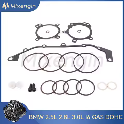 Engine O-Ring Seal Repair Kit Fit 2.5 2.8 3.0 L For BMW 325Ci E36 E39 E46 E53 E60 E83 M52 M54 2.5L 2
