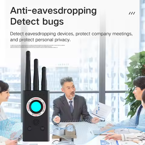 Security-protection Anti Candid Hidden CameraDetector Multi-function Car GPS RF Signal Anti-spyAudio