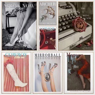 Cruel Summer Lovers TS Music Red Album Songs Retro Posters Prints Canvas Painting Wall Art Picture L