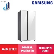Samsung 646L Side By Side Auto Open Door Fridge RS80F65MNWME