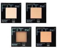 【蘇菲的美國小舖】Maybelline Fit Me 反孔特霧粉餅 內附粉撲+小鏡子 蜜粉餅 控油 修容 底妝