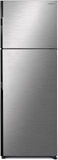 Hitachi R-H350P7MS-BSL 290L 2-Door Fridge, 2 Ticks, Silver