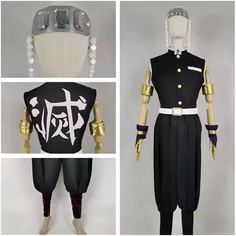 Anime Uzui Tengen Cosplay Costume Headwear Accessories　Ｃustom made