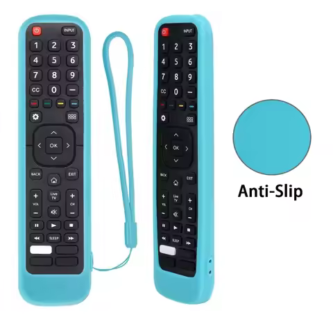 A37T-Protective Cover For Hisense TV 55H6B 50H7GB EN2A27 LED EN-2A27 EN2X27HS Remote Controller Sili