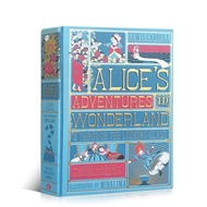 Milu ALICES Advonderland Lewis หนังสือภาษาอังกฤษแท้ของเด็ก Carroll