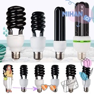 MIHAN UV Black Light, AC 220V Support Spiral LED light,  Spiral UV Light Ultraviolet CFL Bulb breedi