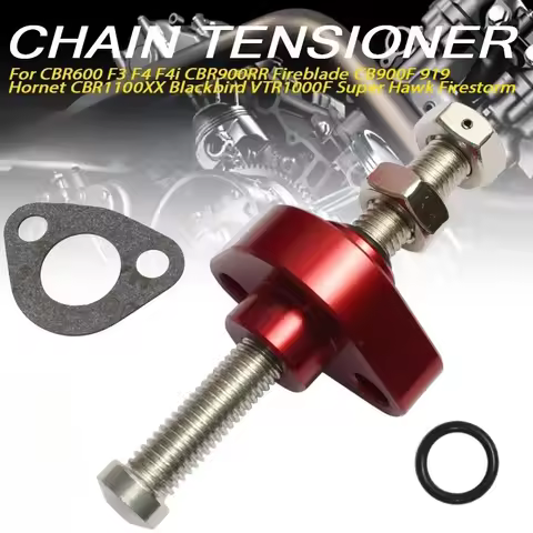 Chain Tensioner Kit Manual Cam For CBR600 F3 F4 F4i CBR900RR CBR1100XX VTR1000F