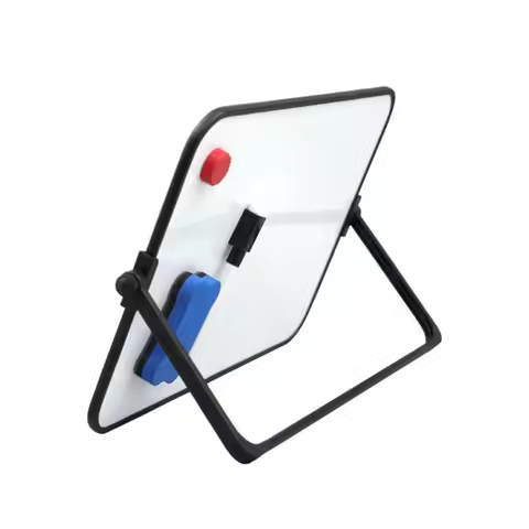 New Erasable Dry Erase White Board Portable Double-Sided White Board Easel with Stand Magnetic White