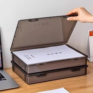 A4 Paper Storage Box Office Printing Paper Storage Box Acrylic Household Desktop Transparent File Da