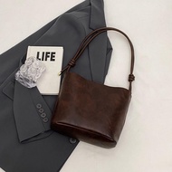 Retro Soft Pu Leather Women Shoulder Underarm Bags Casual Ladies Top-handle Fashion Small I9d9