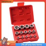 [In Stock]14Piece E-TORX Socket Set Premium Female Torx Socket Set External Torx Socket Set