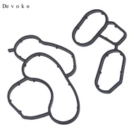[Cuticate1] ABS Rubber Oil Filter Housing Seal Gasket Kit High Performance for BMW E46 E61 E81 E87 E