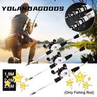 YOLA Telescopic Fishing Rod SuperHard Adjustable Travel Fishing Tackle