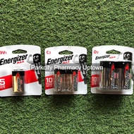 Energizer Max 9V Battery 1s OR Energizer Max C 2s OR Energizer Max D 2s