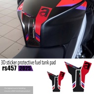 For RS 457 RS457 Decoration 2025 Motorcycle Accessories 3D Epoxy Sticker Oil Box Pad Protection Kit