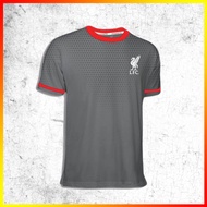 เสื้อซ้อม ลิขสิทธิ์แท้ Liverpool ลิเวอร์พูล Jersey รุ่น LHG-001 สีเทา