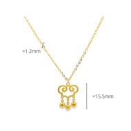 Top Cash Jewellery 916 Gold Fancy Necklace