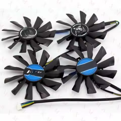 LL Pair Fans Cooler Fan For MSI GTX 950 960 970 PLD10010S12HH 94mm Graphics Card