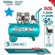 TOTAL Air Compressor 1.1kw (1.5hp) 6L - 50L