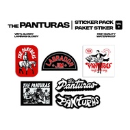 The Panturas - Sticker Pack Vol 2 | Stiker Band | Sticker Vinyl | Stiker Helm | Stiker Tumbler | Sti