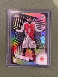 足球 George Ilenikhena 摩納哥 限10 2025-26 Topps Chrome UCC AS Monaco Black /10 歐聯 Champions League 世界杯 Wo