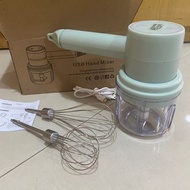 USB充電小型攪拌機  3合1