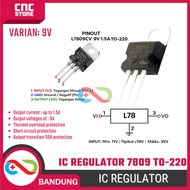 IC Regulator Tegangan 78XX 5V 9V 12V TO-220 – 7805 7809 7812 Voltage Regulator