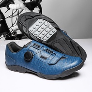 รองเท้าปั่นจักรยานเสือหมอบรองเท้ายางสำหรับจักรยานรองเท้าปั่นจักรยานเสือภูเขา Mtb ระบายอากาศได้ดี